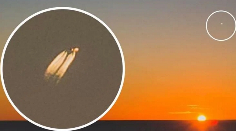 悉尼夜空现幽浮?